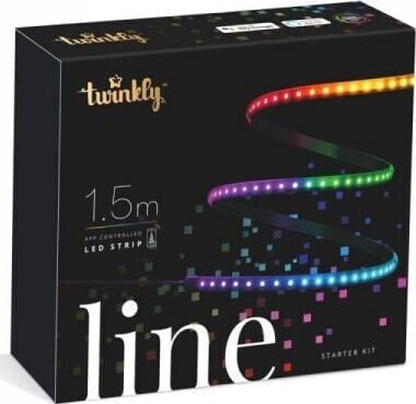 Светодиодная лента Twinkly многоцветная RGB 10 Вт/м 230В (TWL100STW-BEU)