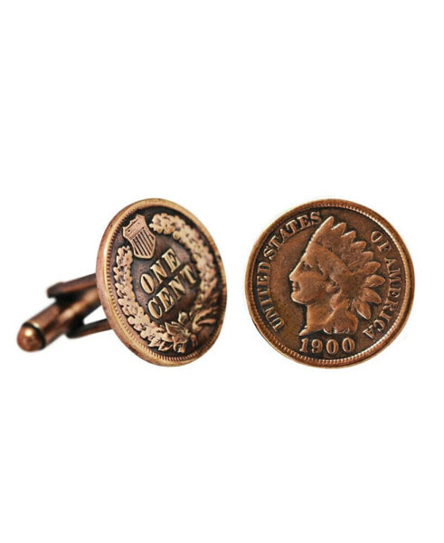 Indian Head Coin Cuff Links