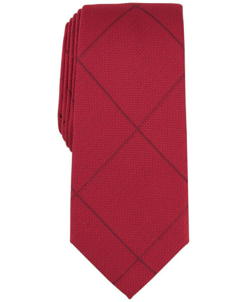 Men's Amber Grid Tie, Created for Macy's