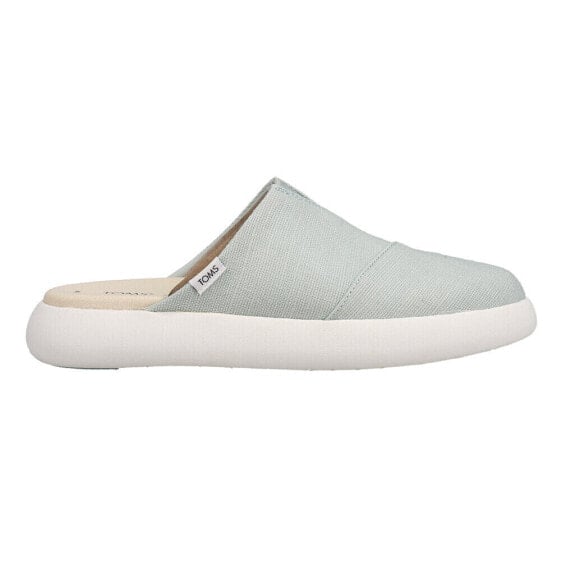 TOMS Alpargata Mallow Mule Womens Grey Sneakers Casual Shoes 10017756T