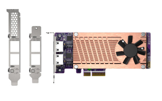 QNAP QM2-2P2G2T - Internal - Wired - PCI Express - Ethernet - 2500 Mbit/s