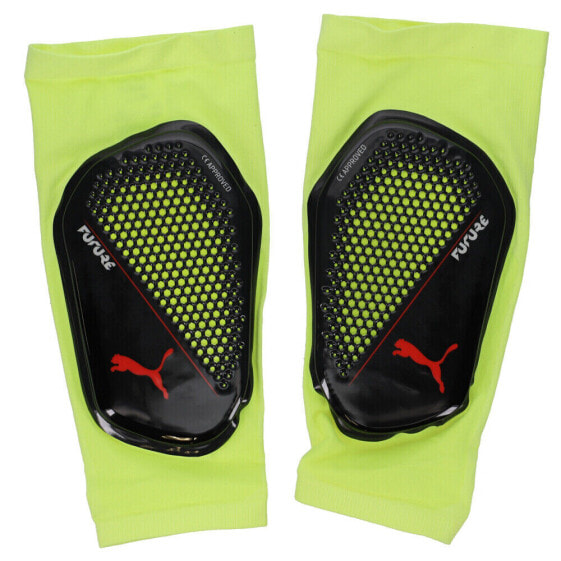 Puma Future 18.1 Shinguards Mens Yellow Atheltic 030679-01