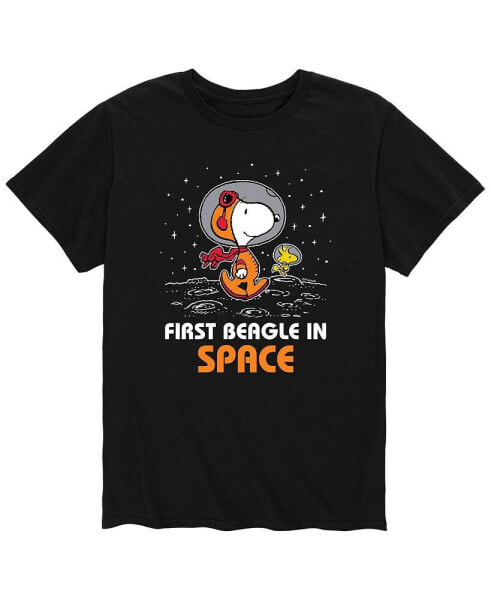 Men's Peanuts Beagle in Space T-Shirt