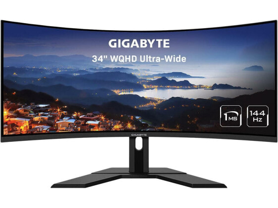 Монитор Gigabyte G34WQC 34" 144Гц 3440x1440 VA 1500R