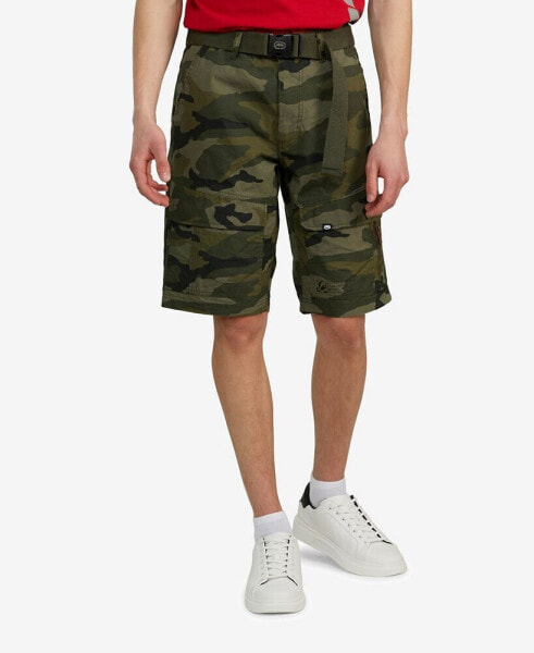 Men's Big and Tall Flip Front Cargo Shorts