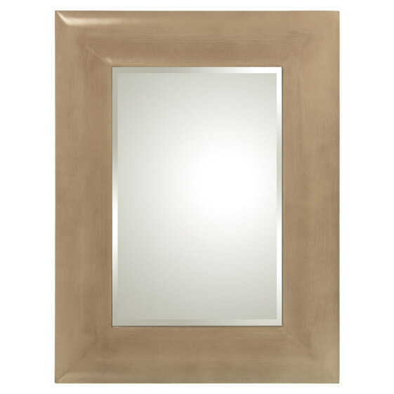 Wall mirror Alexandra House Living Natural Wood Rectangular 4 x 55 x 74 cm