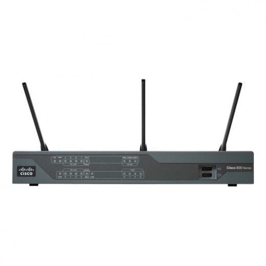 Cisco C897VA-K9 - Ethernet LAN - ADSL2+ - Black