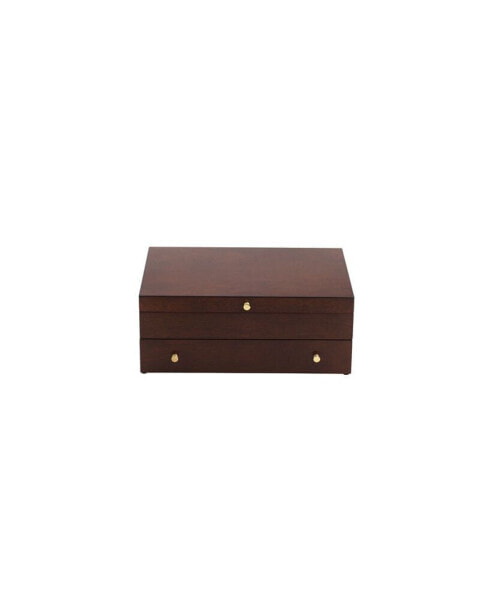 Mahogany Flatware Chest