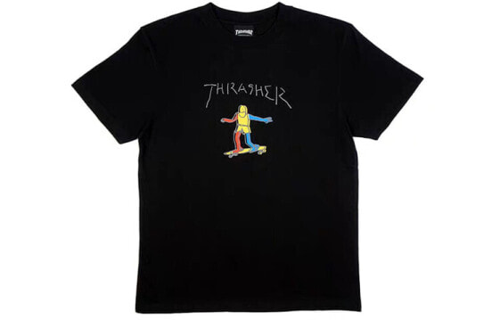 T-Shirt Thrasher T GT12BLK
