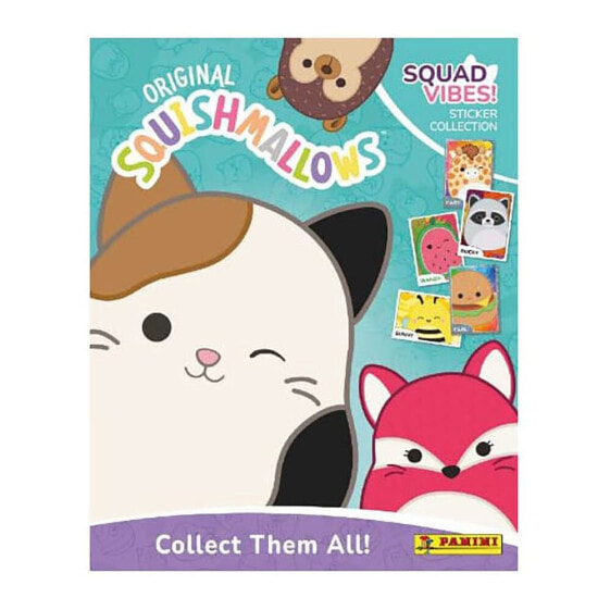 PANINI Squishmallows: Squad Vibes Sticker Collection Album German Version