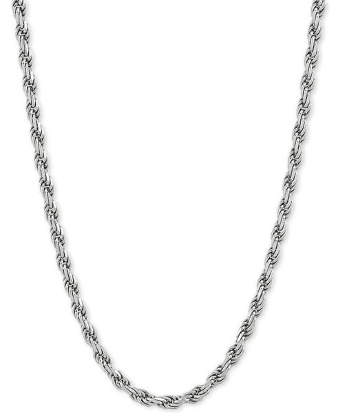 Giani Bernini rope Link 24" Chain Necklace in Sterling Silver