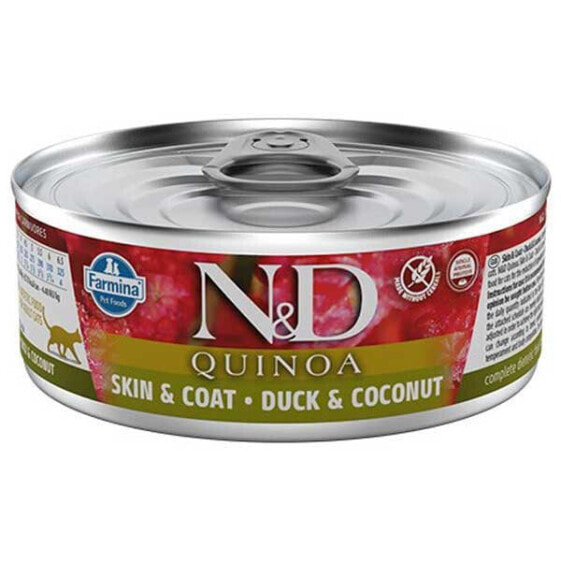 FARMINA Cat Quinoa Duck And Coconut Adult 70g Wet Cat Food