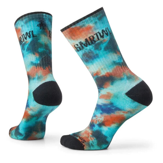 SMARTWOOL Far Out Tie Dye crew socks