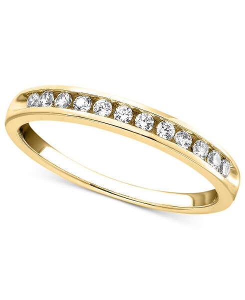 Кольцо Macy's Diamond Band  14k Gold.