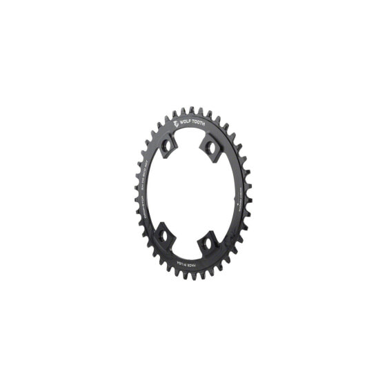 Wolf Tooth Components Drop-Stop 42t Chainring Shimano 110mm Asymmetric BCD Black