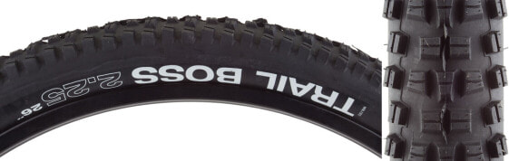 Покрышка велосипедная WTB Trail Boss - 26 x 2.25, Клинчер, Проволочная шина, Черная