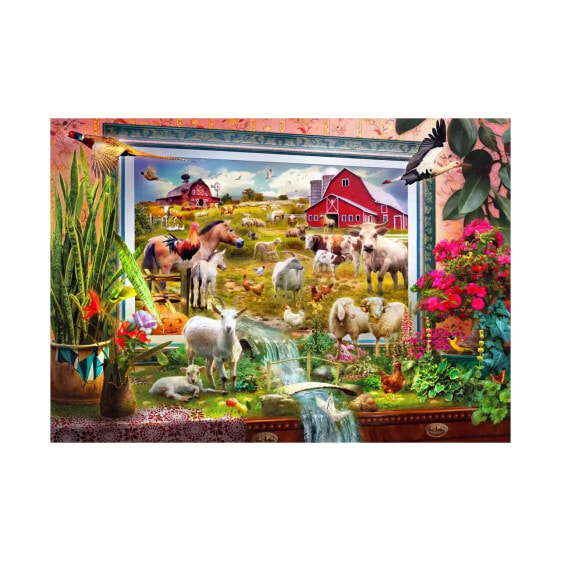Пазл детский с изображением фермы Bluebird Puzzle Magic 1000 элементов