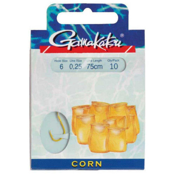 GAMAKATSU Booklet Corn Tied Hook 1130G 0.140 mm