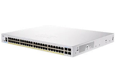 Cisco CBS250-48P-4X-EU - Managed - L2/L3 - Gigabit Ethernet (10/100/1000) - Rack mounting