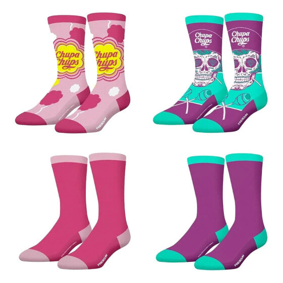 FREEGUN Cotton Collection Chupa-Chups socks 4 pairs