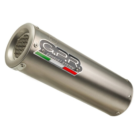 GPR EXCLUSIVE M3 Natural Titanium CBR 1000 RR 08-11 Homologated Muffler