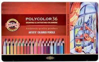 Цветные карандаши художественные Koh-I-Noor Polycolor 36 цветов