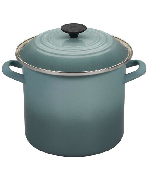 8 Quart Enamel on Steel Stockpot with Lid