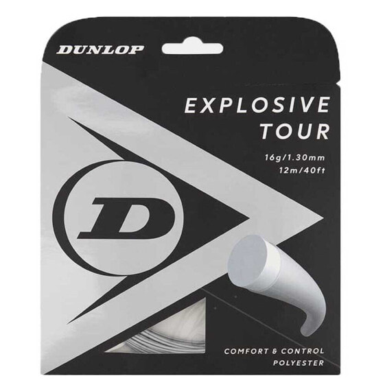 DUNLOP Explosive Tour 18G SL Tennis Single String 12 m