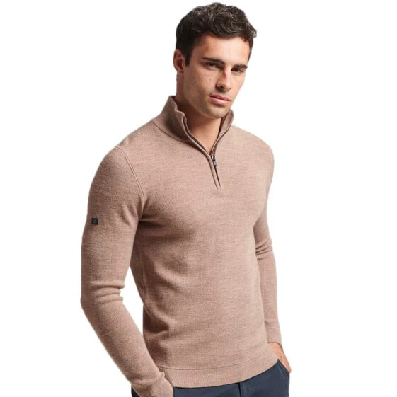 SUPERDRY Studios Merino Henley Sweater