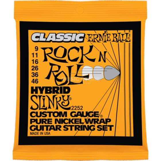 Ernie Ball E-Guit.Strings 09-46 Hybrid Rock'n'Roll, EB2252