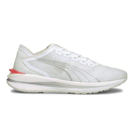 Puma Electrify Nitro Running Womens White Sneakers Athletic Shoes 19517404