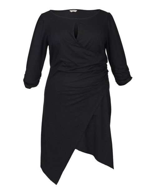 - Women's Plus Size Lina Keyhole Dress
