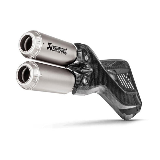 AKRAPOVIC Line Titanium&Carbon Multistrada 950/1200 17-18 Ref:S-D9SO10-HIFFT not homologated slip on muffler