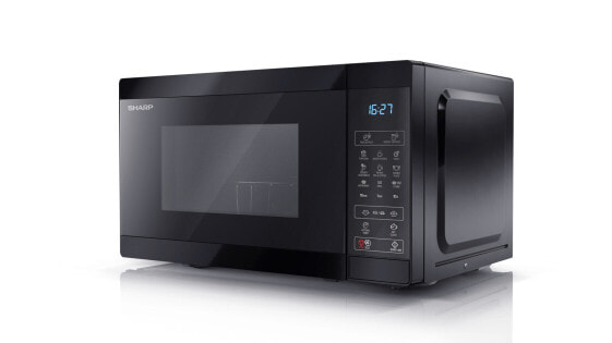 Sharp YC-MG02E-B - Countertop - Grill microwave - 20 L - 800 W - Buttons - Black