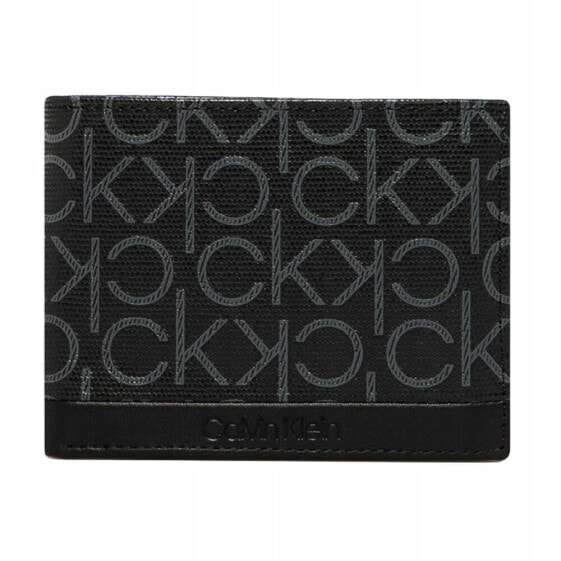 Calvin Klein Trifold Black Mono