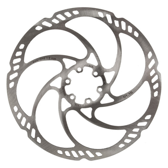 Magura Storm HC Disc Brake Rotor - 203mm, 6-Bolt, Silver