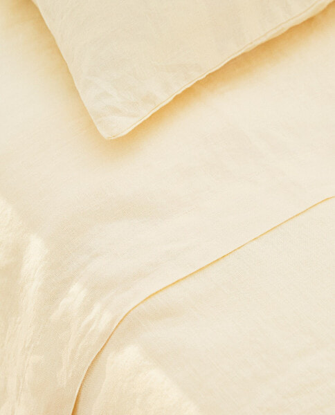 Linen flat sheet