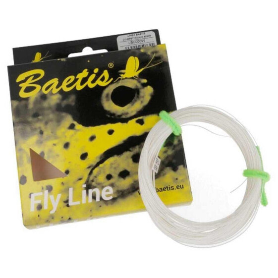 Леска для рыбалки BAETIS Competition WF Fly Fishing Line 9.3 г 30 м Белый/Оранжевый