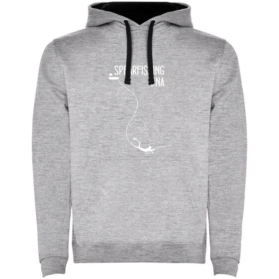 KRUSKIS Spearfishing DNA Two-Colour hoodie