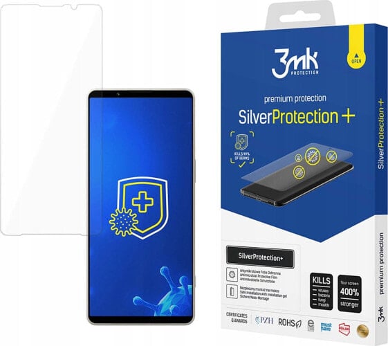 3MK 3MK SilverProtect+ Sony Xperia 1 VI Folia antymikrobowa montowana na mokro