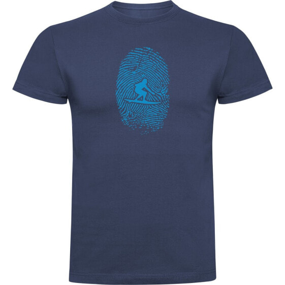 KRUSKIS Surfer Fingerprint short sleeve T-shirt