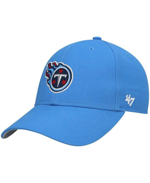 Boys Light Blue Tennessee Titans Basic Secondary MVP Adjustable Hat
