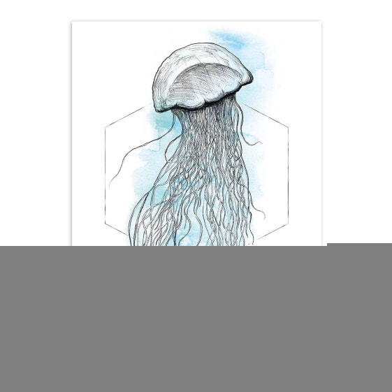 Wandbild Jellyfish