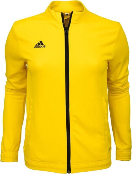 Adidas Bluza damska adidas Entrada 22 Track Jacket żółta HI2137 L