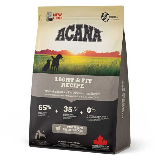 ACANA Heritage Adult Light And Fit Dog 2kg Dog Food