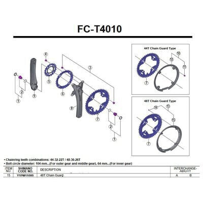 SHIMANO Alivio T4060 Protector