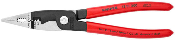 Многофункциональные клещи для электромонтажных работ Knipex 13 81 200 KN-1381200 8027512