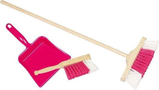 Игровой набор goki Goki Pink set broom, dustpan and dustpan (Игровой набор для детей)