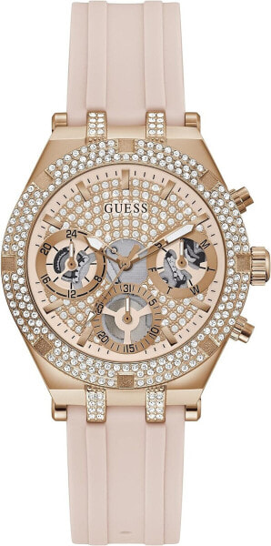 Guess Damen Armbanduhr Heiress rose gold tone GW0407L3