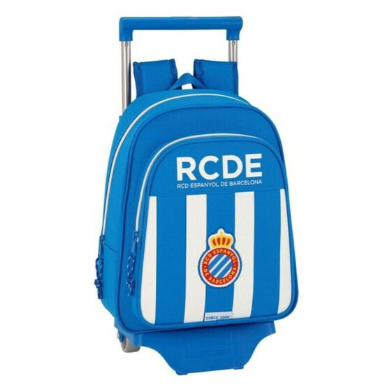 Школьный рюкзак с колесиками 705 RCD Espanyol (27 x 10 x 67 cm)